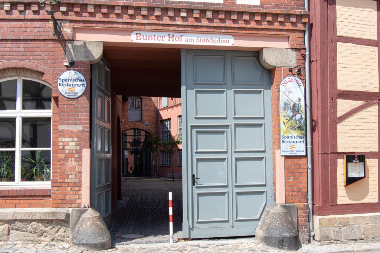 Ferienwohnungen Bunter Hof クヴェードリンブルク エクステリア 写真